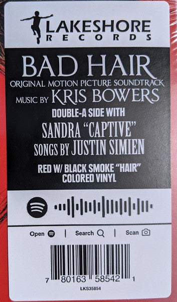 Sandra (158) / Kris Bowers : Captive / Bad Hair (Original Motion Picture Soundtrack) (LP,Compilation)