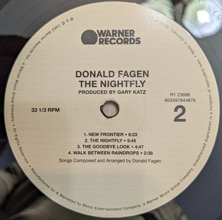 Donald Fagen : The Nightfly (LP,Album,Reissue)