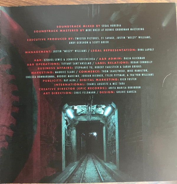 21 Savage : Spiral: From The Book Of Saw Soundtrack (CD, EP)