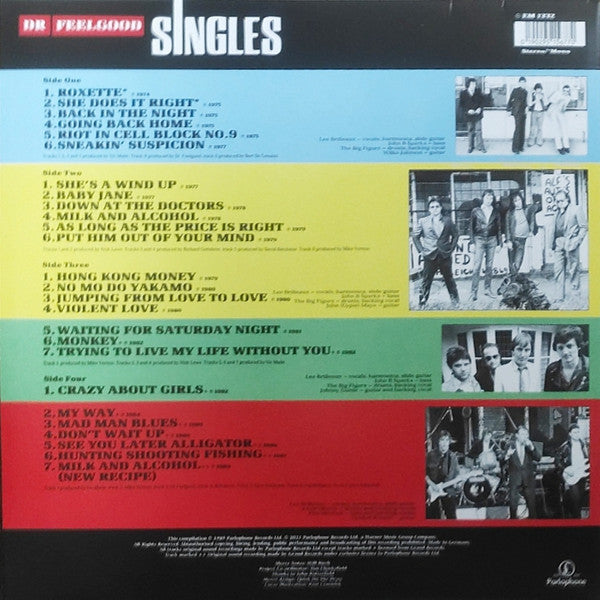 Dr. Feelgood : Singles (The U.A. Years+) (LP,Compilation,Reissue)