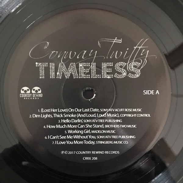 Conway Twitty : Timeless (LP,Album,Stereo)