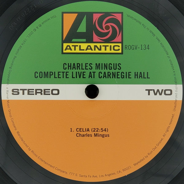 Charles Mingus : Mingus at Carnegie Hall (3xLP, Album, RE, RM)