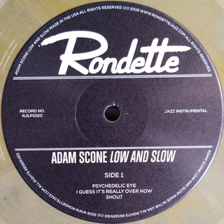 Adam Scone : Low & Slow (LP, Album, Ltd, Man)