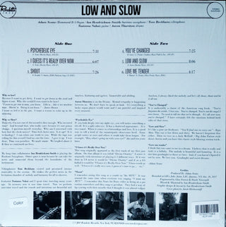 Adam Scone : Low & Slow (LP, Album, Ltd, Man)