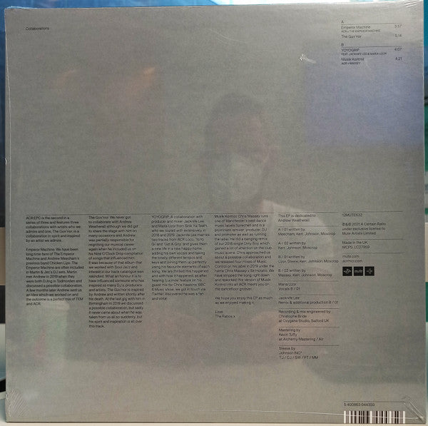 A Certain Ratio : ACR:EPC (12", EP, Ltd, Blu)