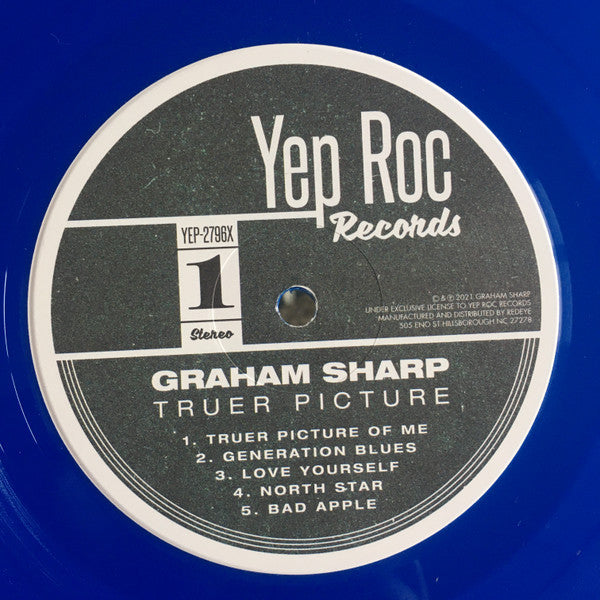 Graham Sharp : Truer Picture (LP, Album, Ltd, Blu)