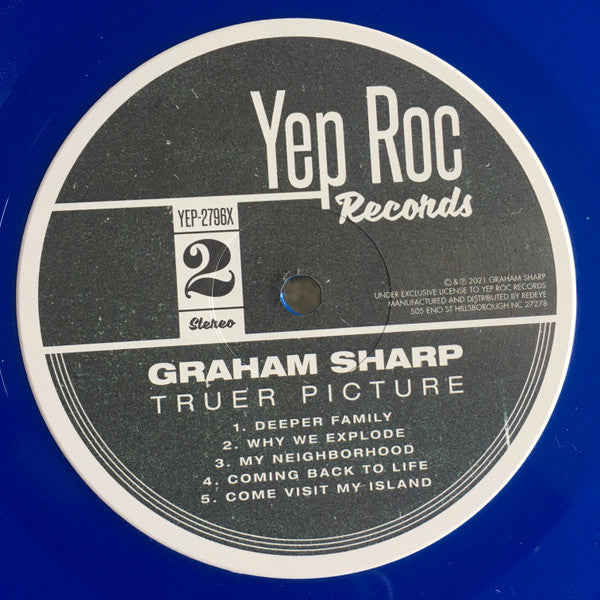 Graham Sharp : Truer Picture (LP, Album, Ltd, Blu)