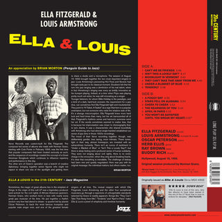 Ella Fitzgerald, Louis Armstrong : Ella & Louis (LP, Album)