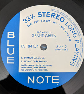 Grant Green : Idle Moments (LP,Album,Reissue,Stereo)