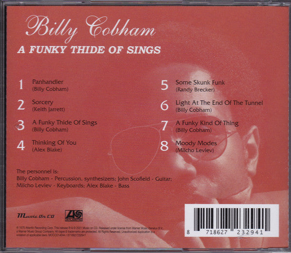 Billy Cobham : A Funky Thide Of Sings (CD, Album, RE)