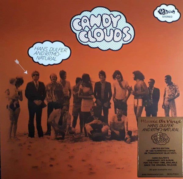 Hans Dulfer And Ritmo Natural : Candy Clouds (LP, Album, Ltd, Num, RE, Blu)