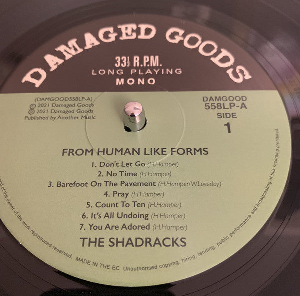 The Shadracks (3) : From Human Like Forms (LP, Album, Mono)