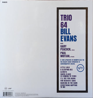 Bill Evans : Trio 64 (LP, Album, RE, 180)