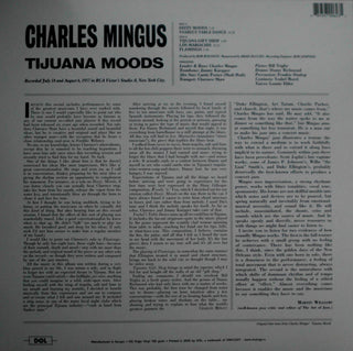 Charles Mingus : Tijuana Moods (LP,Album,Reissue)