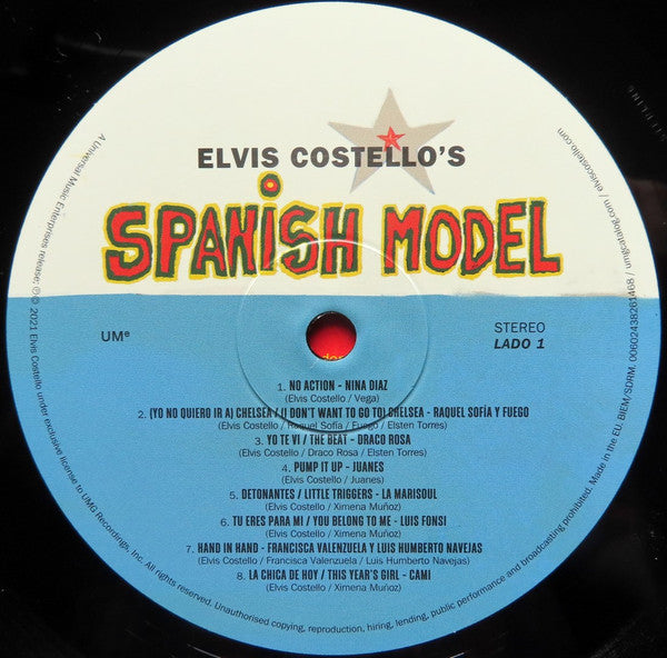 Elvis Costello : Spanish Model (LP,Album,Stereo)