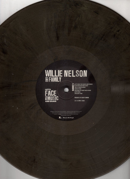 Willie Nelson & Family : Let's Face The Music And Dance (LP, Ltd, Num, RE, Gol)