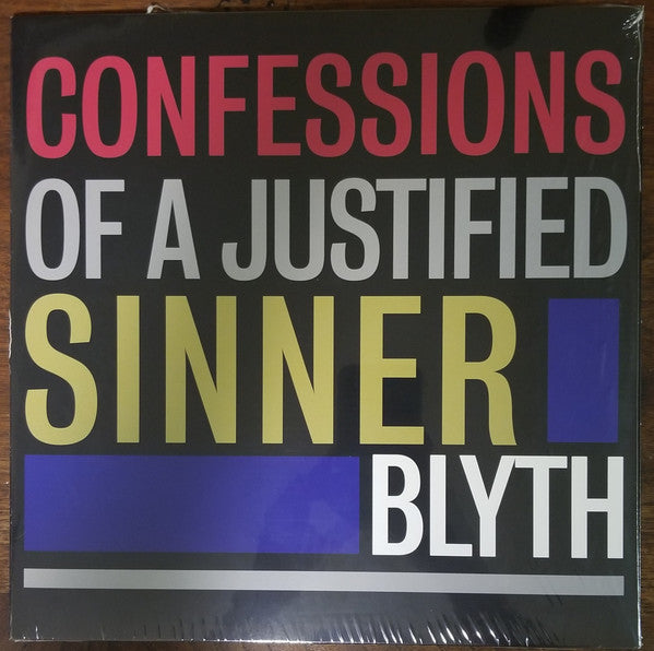 Blyth (2) : Confessions Of A Justified Sinner (LP,Album,Stereo)