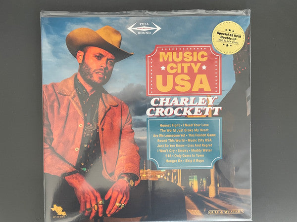 Charley Crockett : Music City USA (LP,45 RPM,Album)