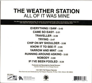 The Weather Station : All Of It Was Mine (Album,Reissue)