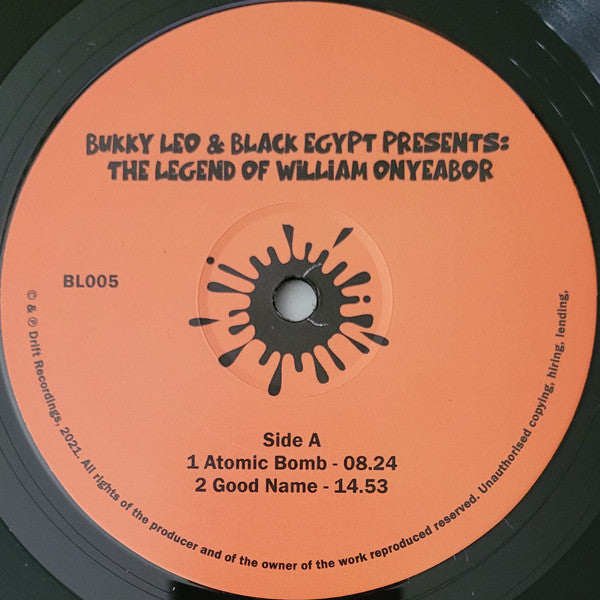 Bukky Leo & Black Egypt : Presents - The Legend Of William Onyeabor (LP, Album)