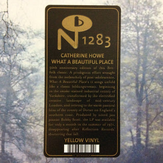 Catherine Howe : What A Beautiful Place (LP, Album, RE, Yel)