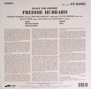 Freddie Hubbard : Ready For Freddie (LP,Album,Reissue,Stereo)