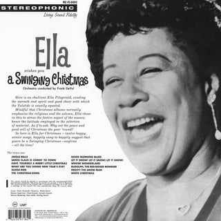 Ella Fitzgerald : Ella Wishes You A Swinging Christmas (LP, Album, RE, 180)