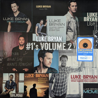 Luke Bryan : #1's Volume 2 (LP,Compilation,Limited Edition,Stereo)