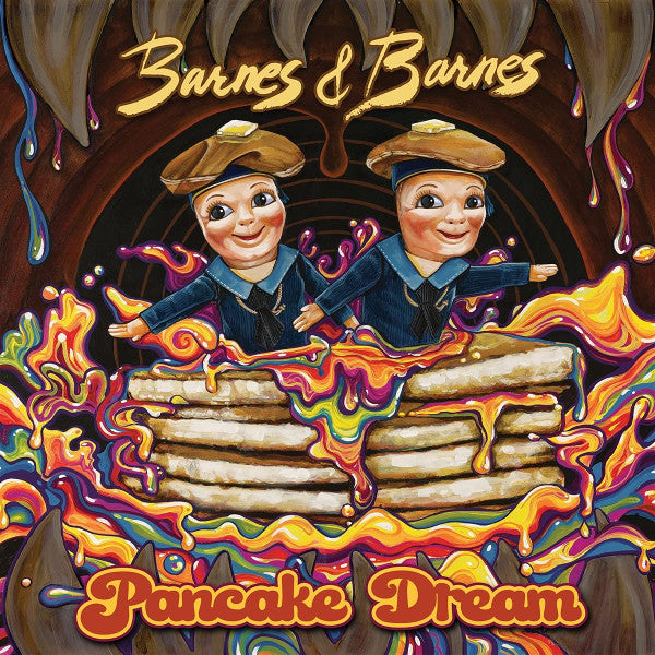 Barnes & Barnes : Pancake Dream (LP, Yel + LP, S/Sided, Etch, Pur)