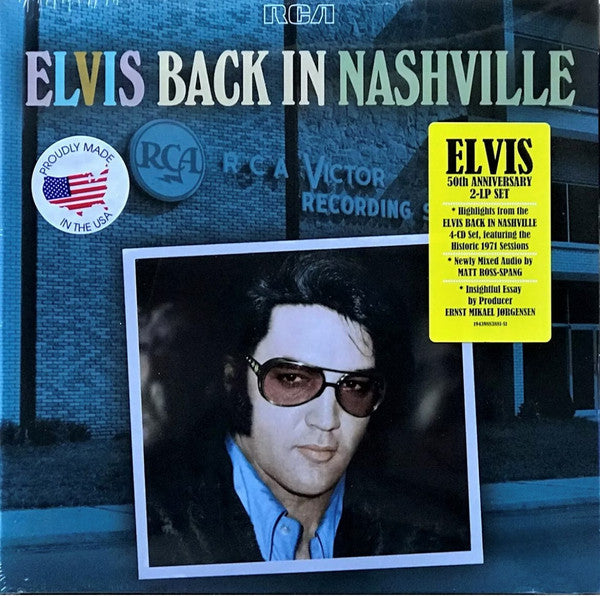 Elvis Presley : Elvis Back In Nashville (2xLP, Comp)