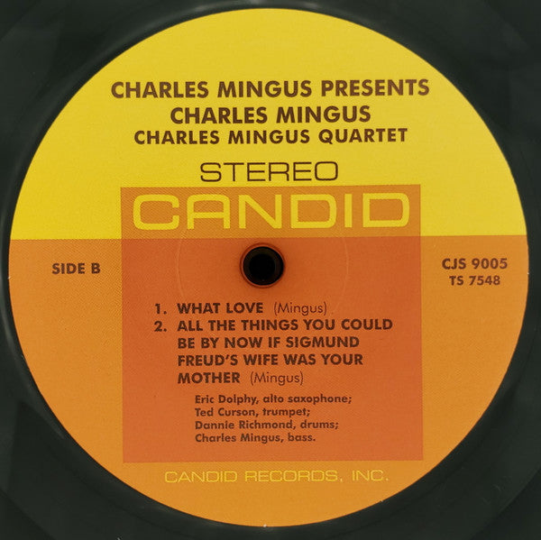 Charles Mingus : Presents Charles Mingus (LP,Album,Limited Edition,Reissue,Remastered,Mono)