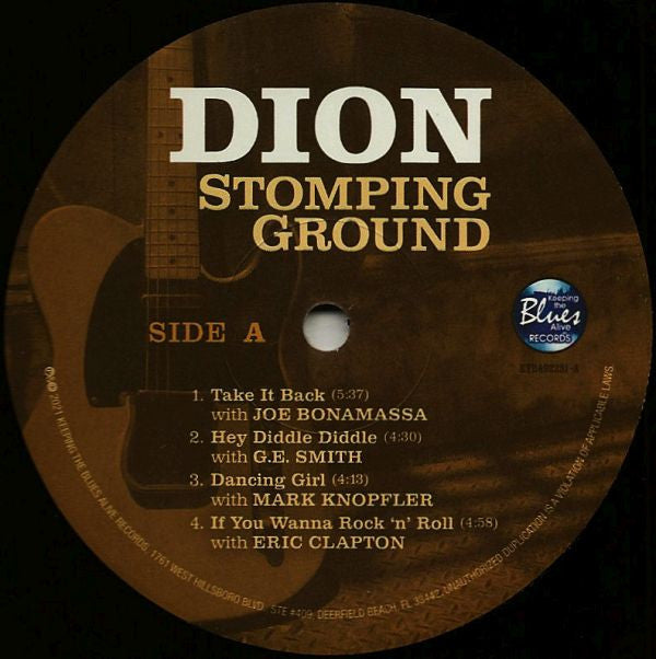 Dion (3) : Stomping Ground (2xLP, Album, Ltd, 180)