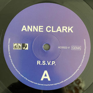 Anne Clark : R.S.V.P. (LP,Album)