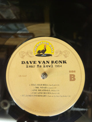 Dave Van Ronk : Hear Me Howl - Live 1964 (LP, Album, Ltd)