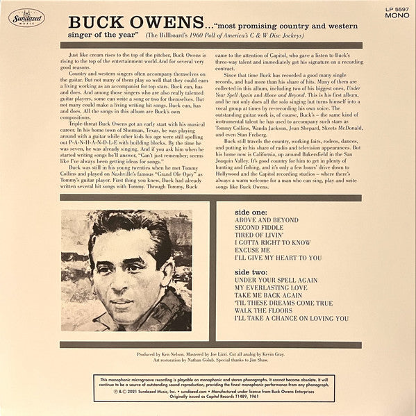 Buck Owens : Buck Owens (LP, Album, Mono, RE, Cle)