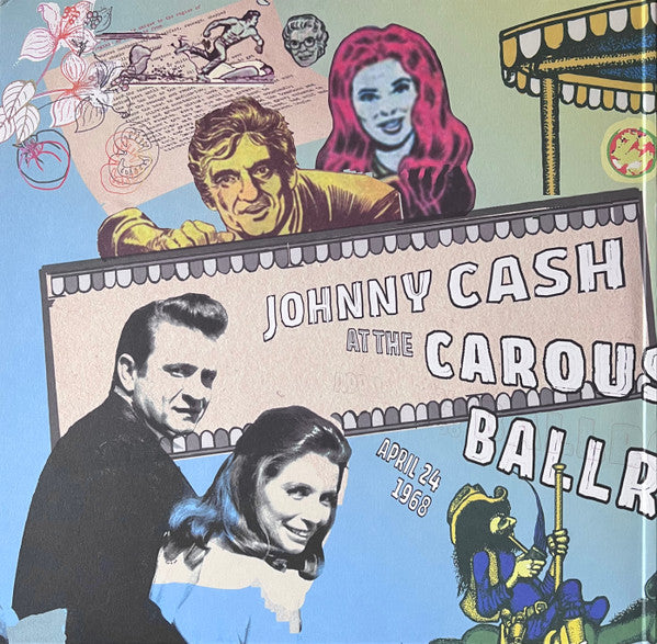 Johnny Cash : At The Carousel Ballroom - April 24, 1968 (2xLP, Album)