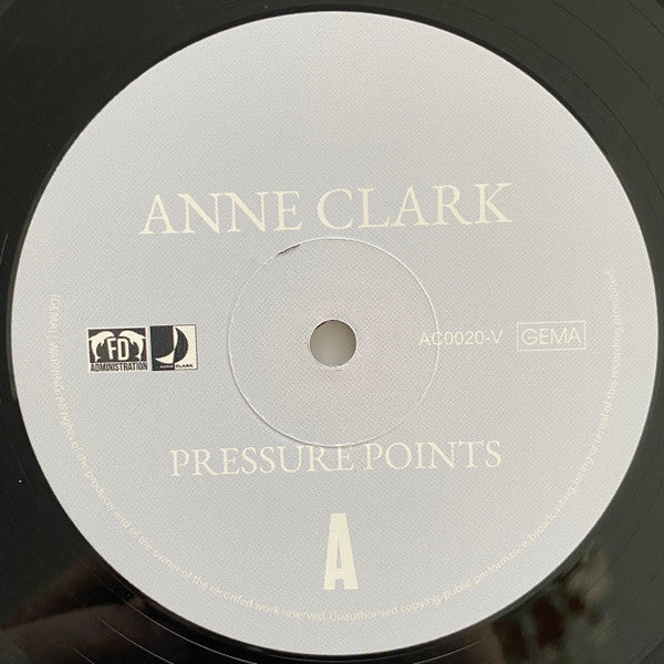 Anne Clark : Pressure Points (LP,Album,Reissue,Stereo)