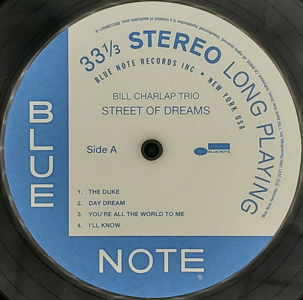 Bill Charlap Trio : Street Of Dreams (LP,Stereo)