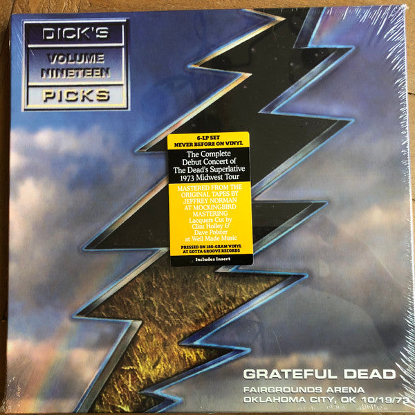 The Grateful Dead : Dick's Picks Volume Nineteen: Fairgrounds Arena, Oklahoma City, OK, 10/19/73 (6xLP, 180 + Box, Album, Ltd, Num, RE)