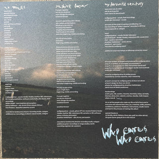 Wolfgang Pérez : Who Cares Who Cares (LP,Album)