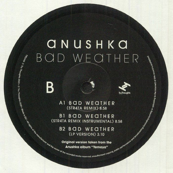 Anushka (3) : Bad Weather (12", Ltd, Promo)