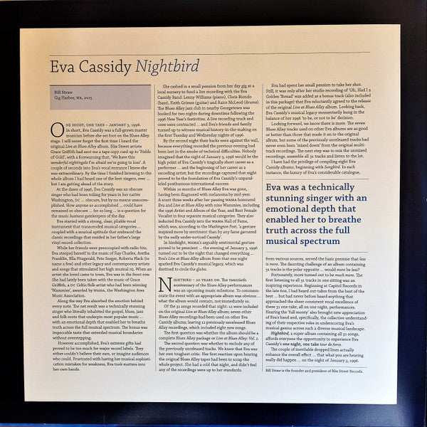 Eva Cassidy : Nightbird (LP,Album,Remastered)