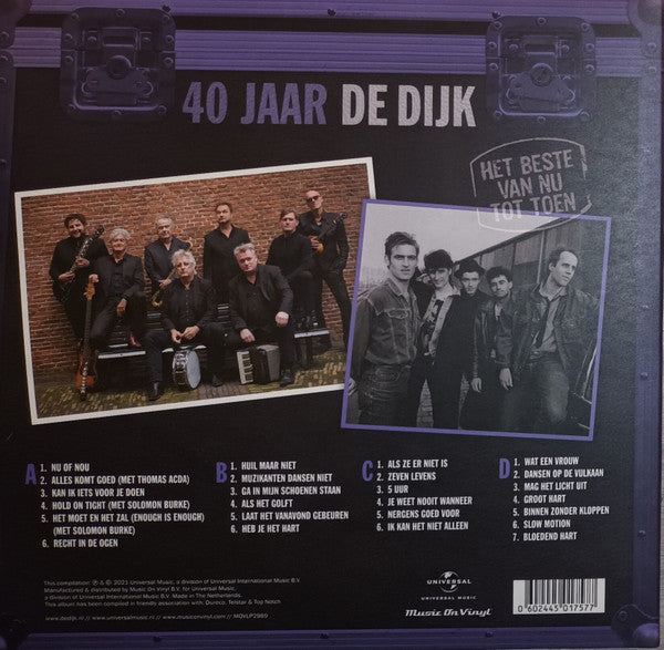 De Dijk : 40 Jaar (Het Beste Van Nu Tot Toen) (2xLP, Comp)