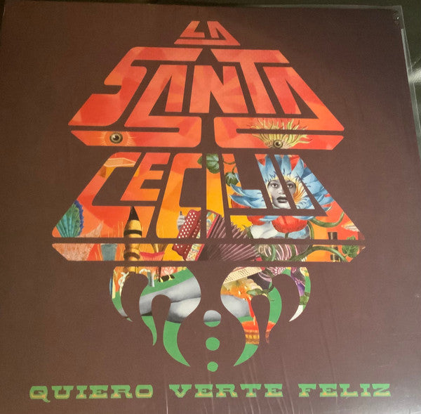 La Santa Cecilia : Quiero Verte Feliz (LP, Album, Pur)