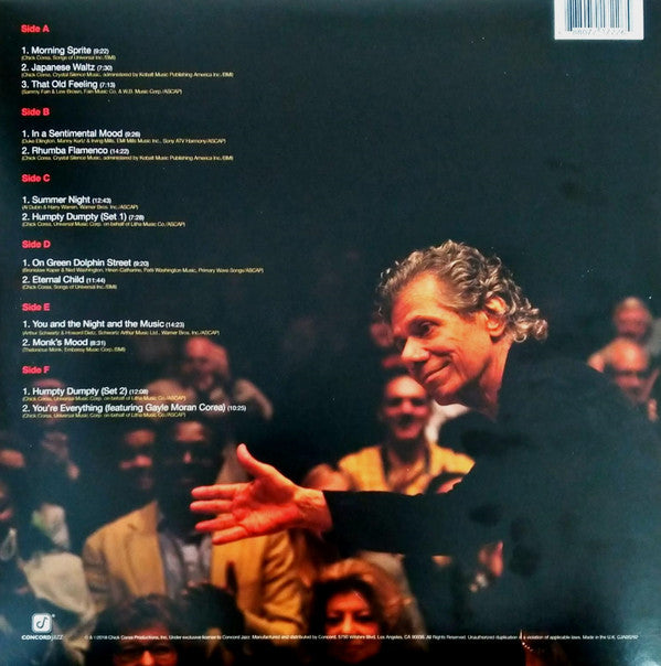 Chick Corea Akoustic Band With John Patitucci And Dave Weckl : Live (3xLP, Album, RE, Tri)