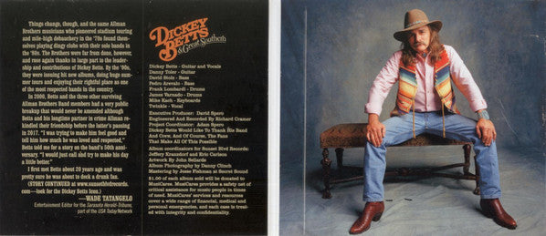 Dickey Betts & Great Southern : Official Bootleg Vol I (2xCD, Album)