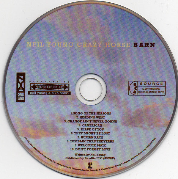 Neil Young, Crazy Horse : Barn (Album)