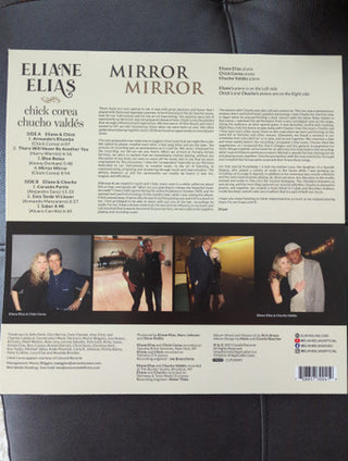 Eliane Elias, Chick Corea, Chucho Valdés : Mirror Mirror (LP, Album)