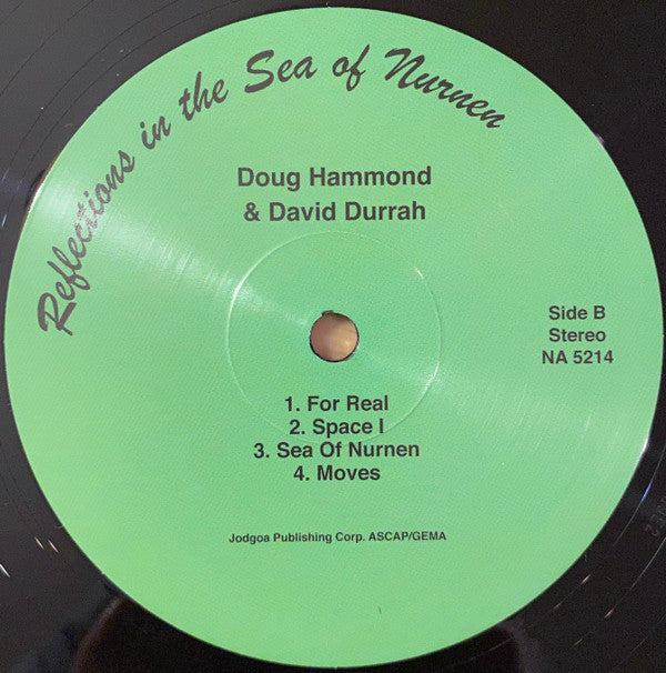 Doug Hammond & David Durrah : Reflections In The Sea Of Nurnen (LP, Album, RE)