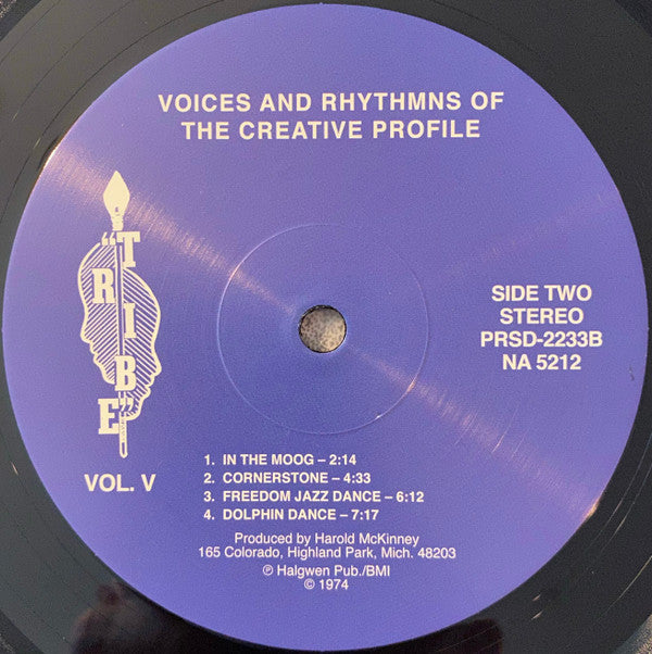 Harold McKinney : Voices & Rhythms Of The Creative Profile (LP, Album, RE)